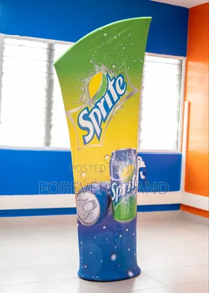 Outdoor Indoor Wave Pillar Banner