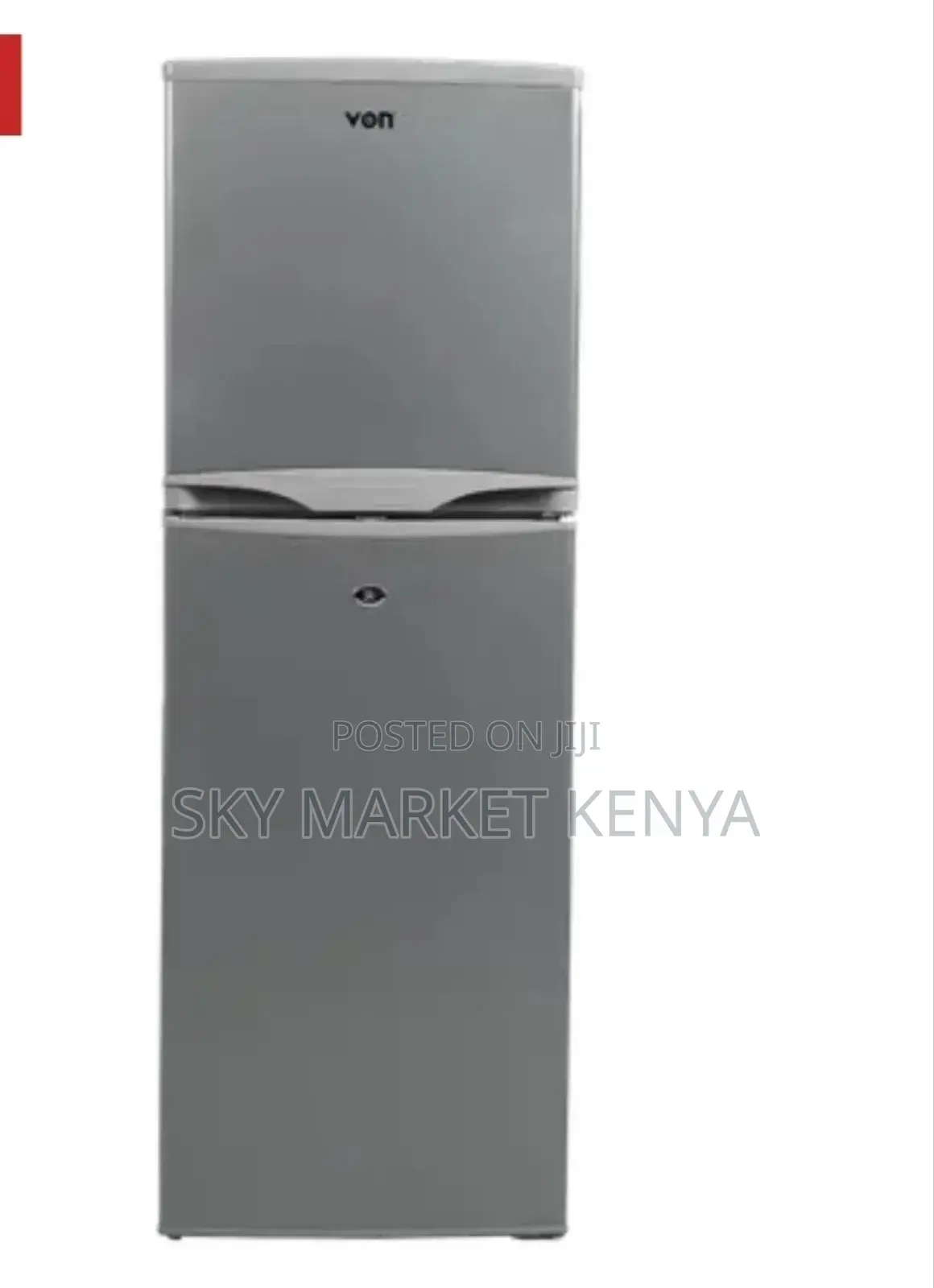 Von 134 Litres Vart-22dhs Double Door Fridge