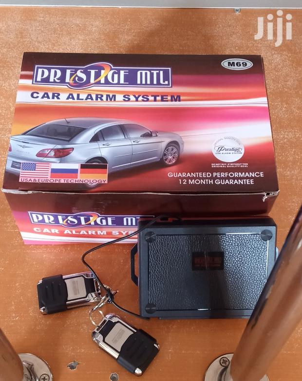 New Prestige Brand Car Alarm With Cut Off, Free Installation.