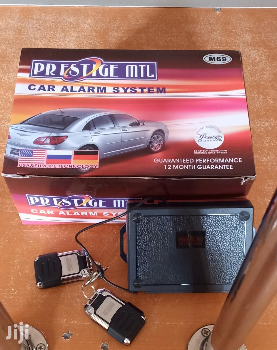 New Prestige Brand Car Alarm With Cut Off, Free Installation.