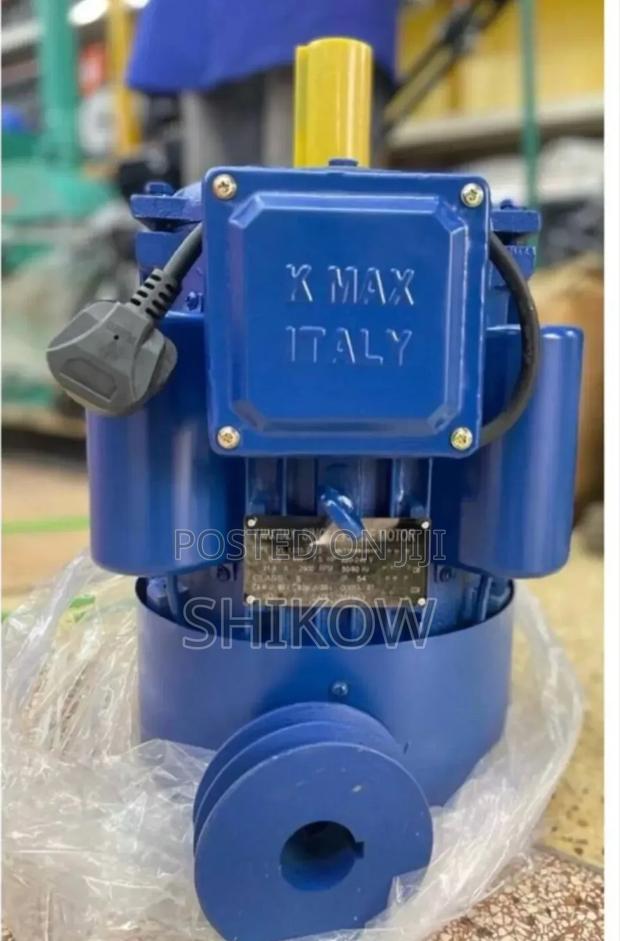 Kmax Italy Electric Motor High Speed With Pulley 7.5hp