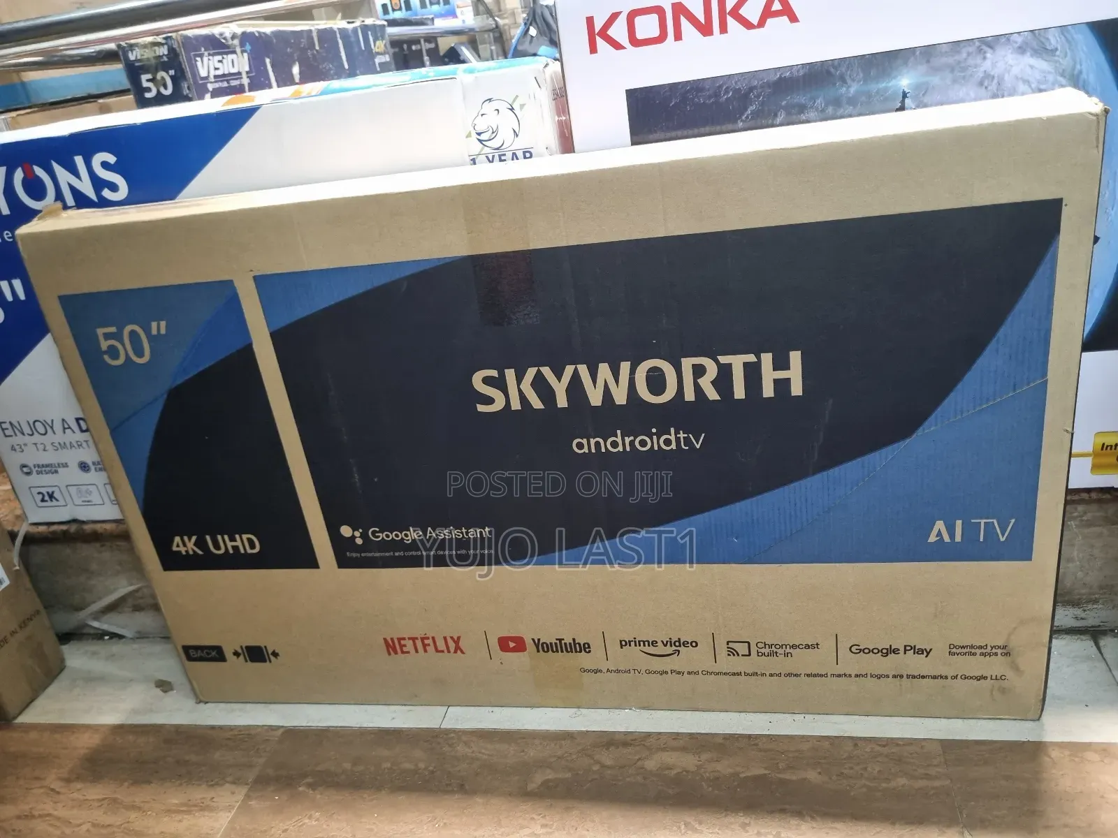 Skyworth 50 Inch G3a Uhd Smart Android Tv