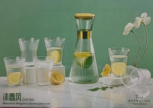 *New Arrival* 
*Baochum Clear Glass 7pc Water Set