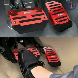 Generc Brake Accelerator Sport Nonslip Pedal Pad 2pc Set