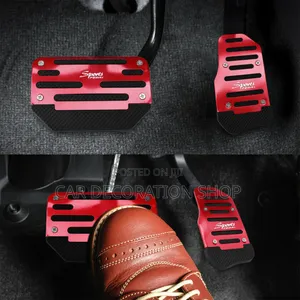 Generc Brake Accelerator Sport Nonslip Pedal Pad 2pc Set