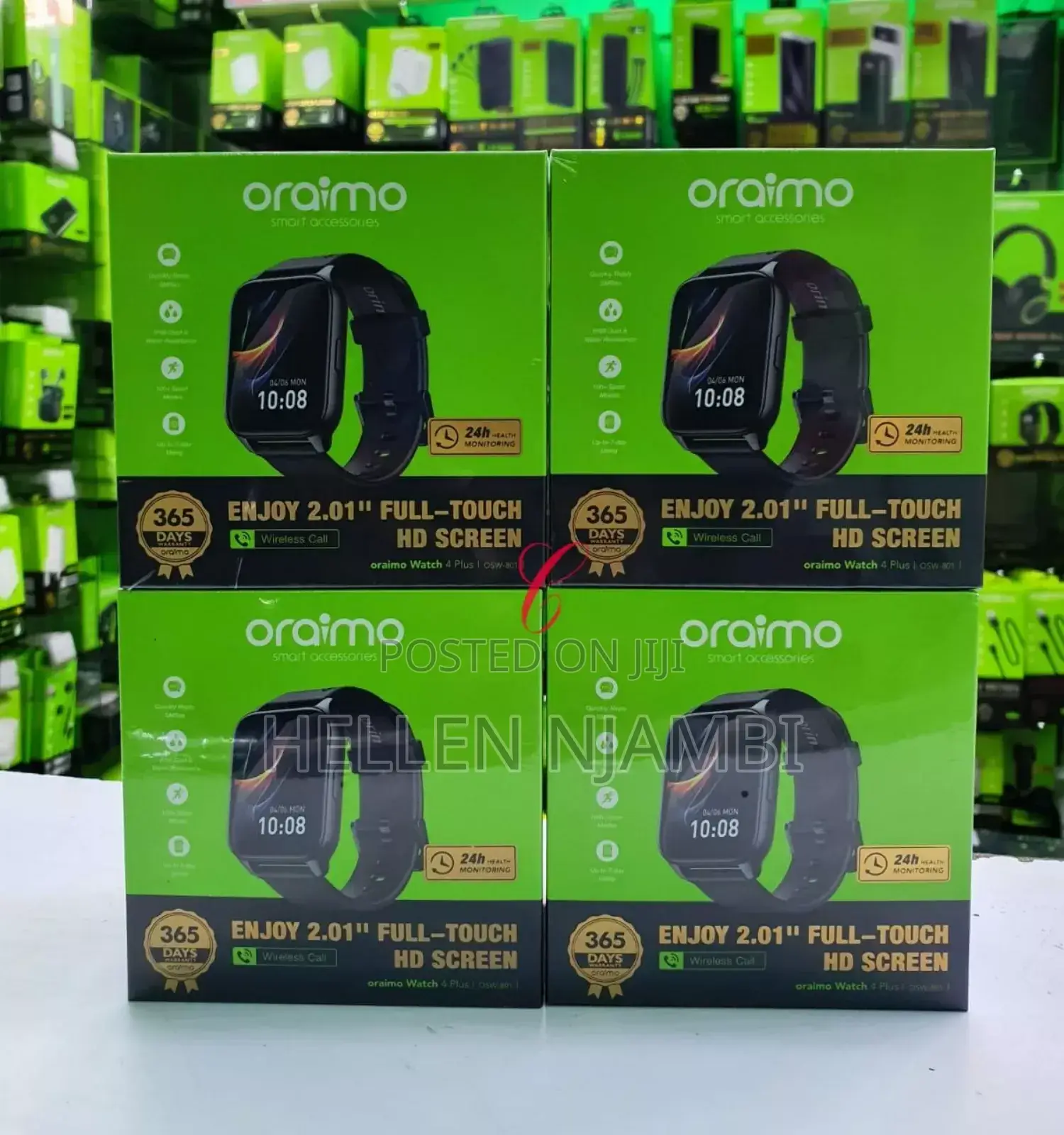Oraimo Watch 4 Plus Osw-801 Smart Watch