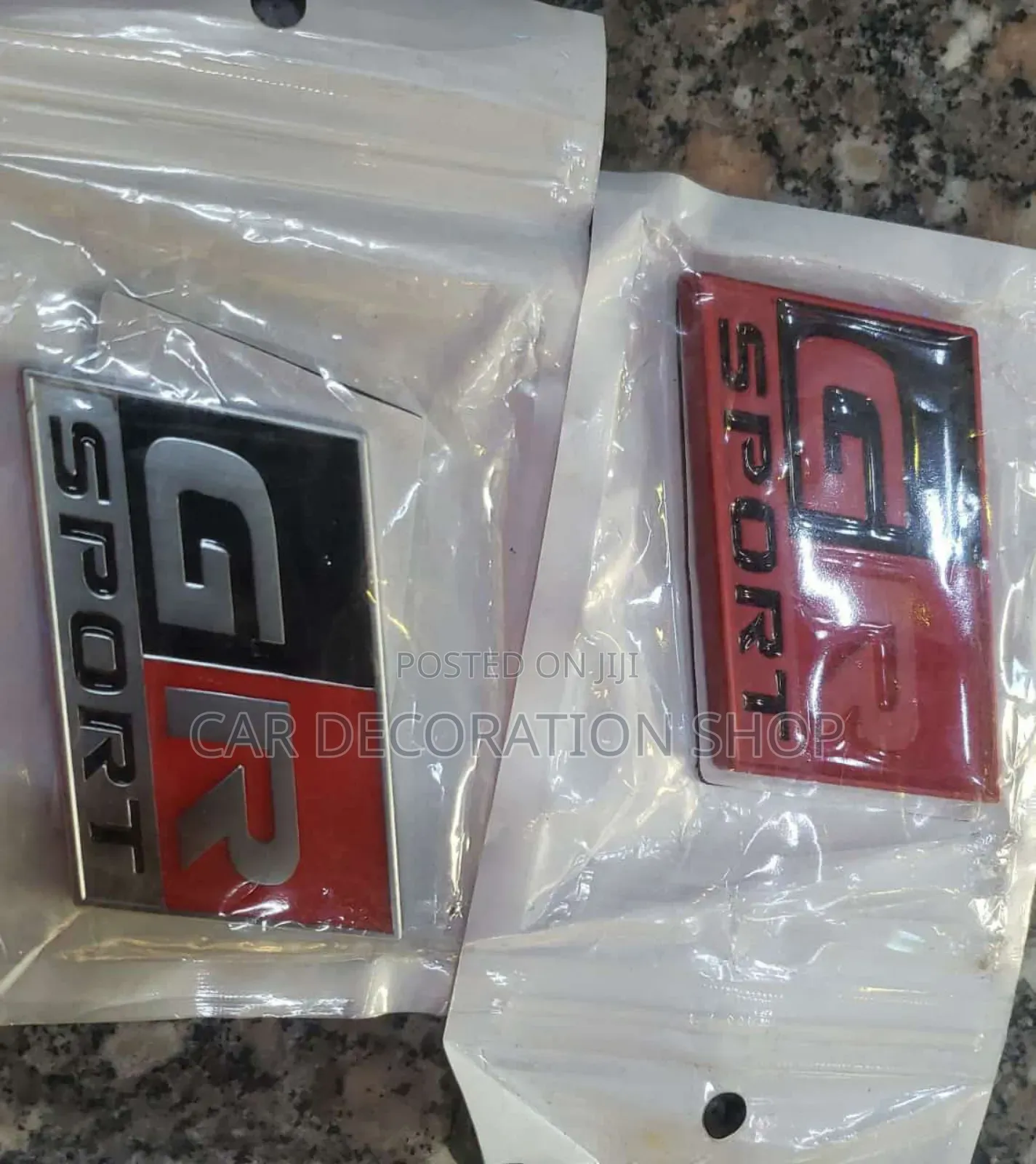 Gr Sport Decal Colored Badge