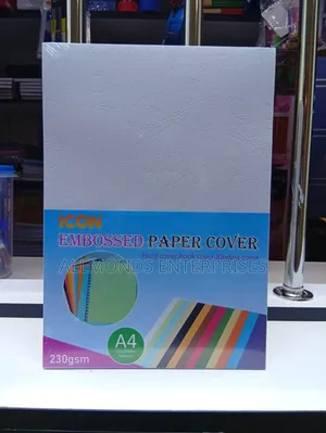 A Ream of Embossed Binding Covers- 100pcs