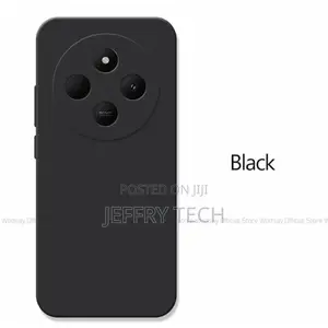 Karl Tecno Spark 30c Black Soft Silicone Phone Case/ Cover