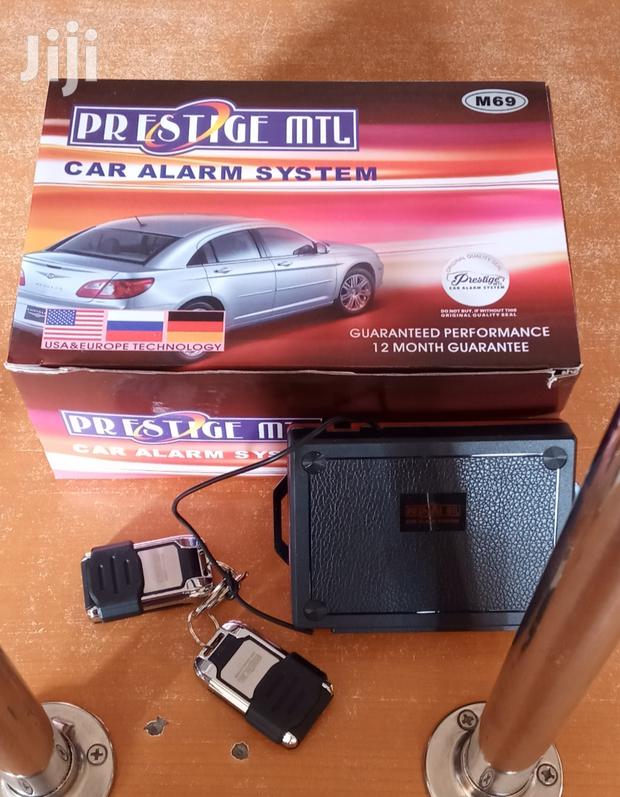 New Prestige Brand Car Alarm With Cut Off, Free Installation.
