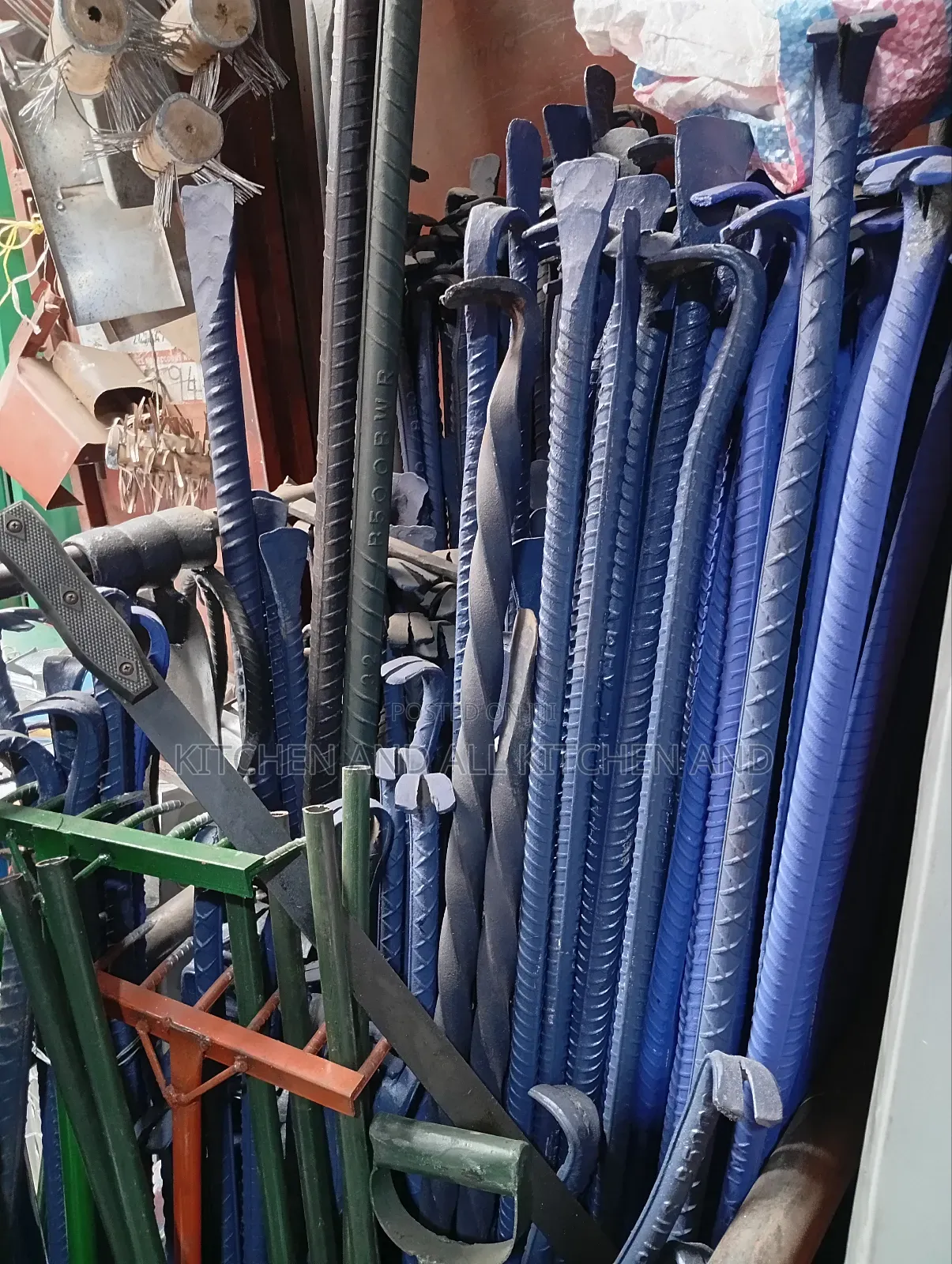 Assorted Mild Steel Crowbars