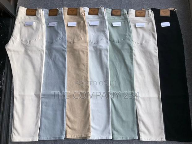 Quality Men's Heavy Denim Baggy Straight Jeans Trousers