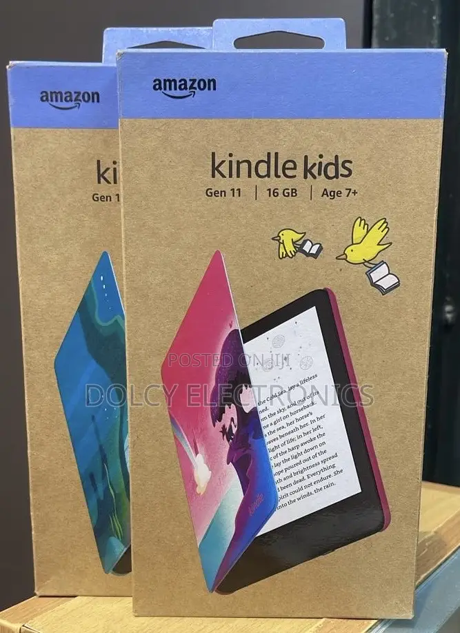 New Amazon Kindle Kids Edition 16 GB Pink