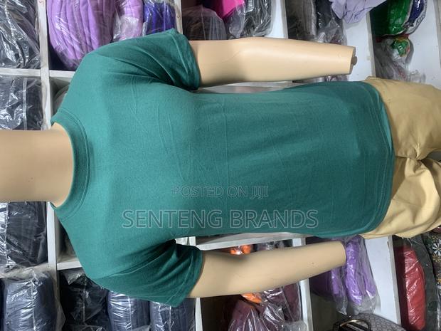 Darkgreen Plain Tshirts