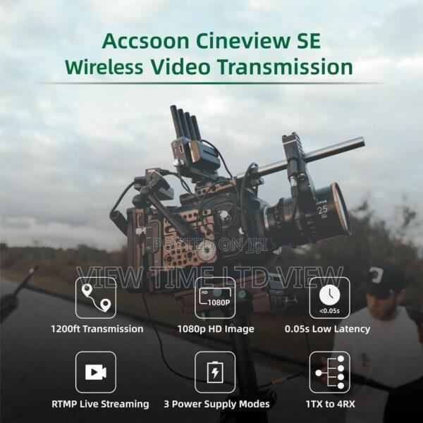Accsoon Cineview Se Wireless Video Transmitter Receiver 350m - thumbnail 5