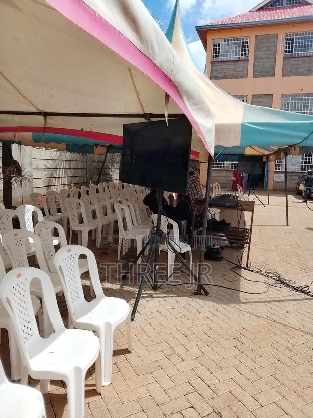 Tv Screens in Funerals Set Up for Hire - main view