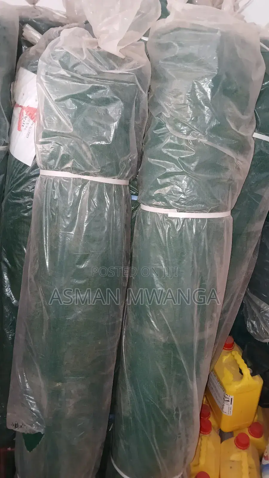 Green Scaffolding Safety Net 100gsm
