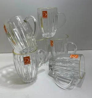High-Quality Borosilicate Water, Juice Glasses