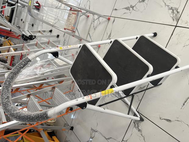Aluminum Quality 3 Steps Ladder - main view