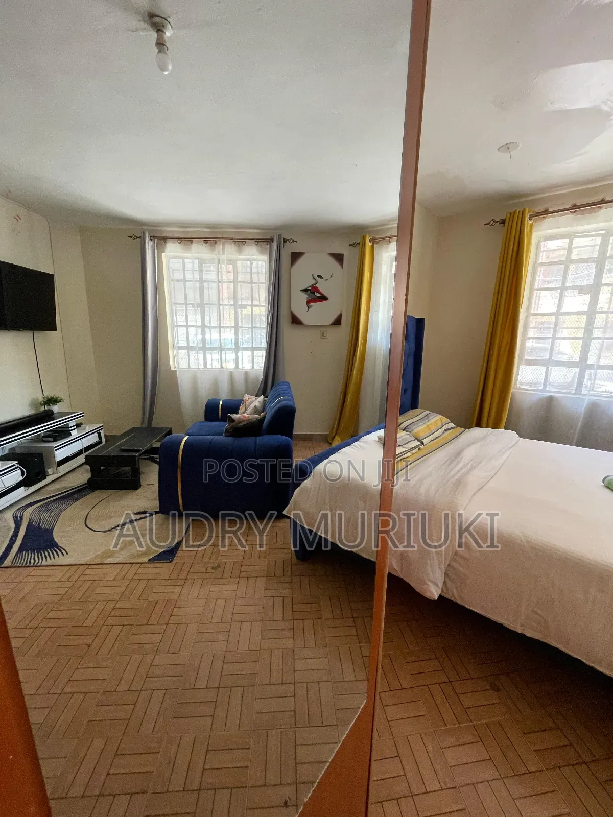 Charming Studio Airbnb TRM Drive Gate C Roysambu Thika Rd