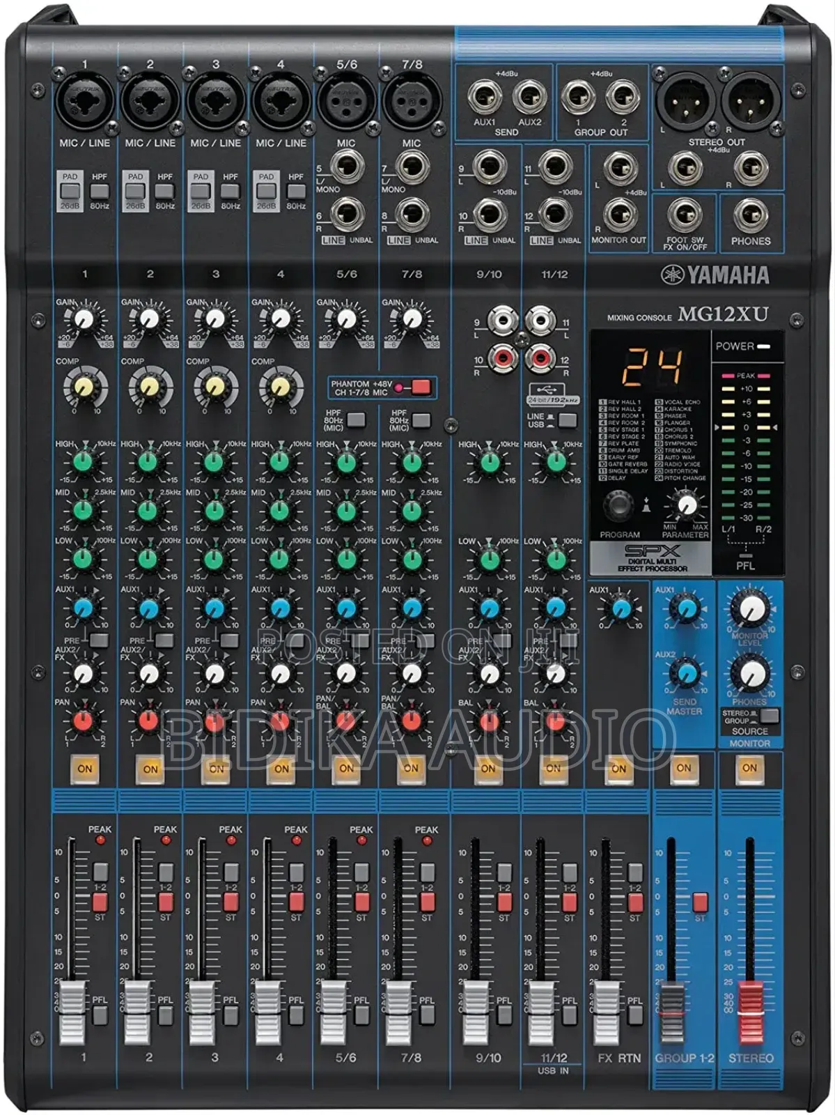 Yamaha Mg12xu 12-Input 4-Bus Mixer