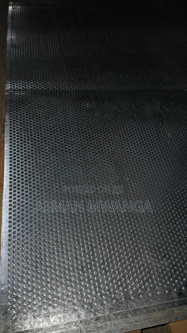 Stainless Perforated Sheets With 3mm Holes 4ft by 8ft - main view