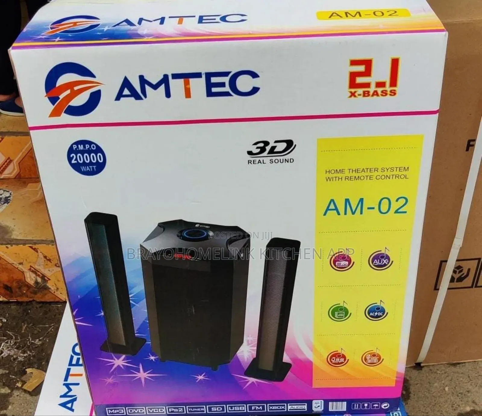 *Amtec 02 Soundbar Mtungi