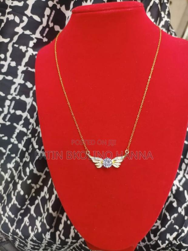 Wing Necklace Stainless Steel - main view