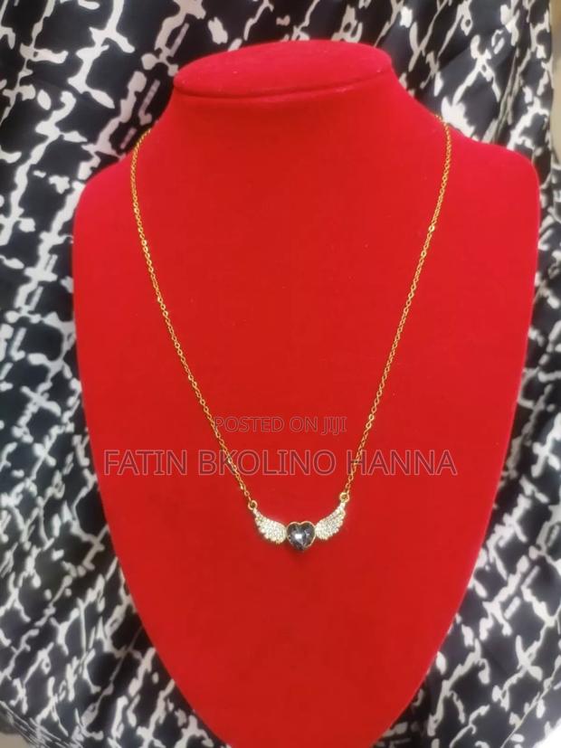 Wing Necklace Stainless Steel - thumbnail 2