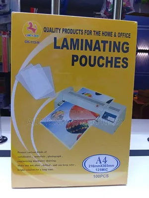 A4 Laminating Pouches Films (Chetak) - A Ream of 100pcs