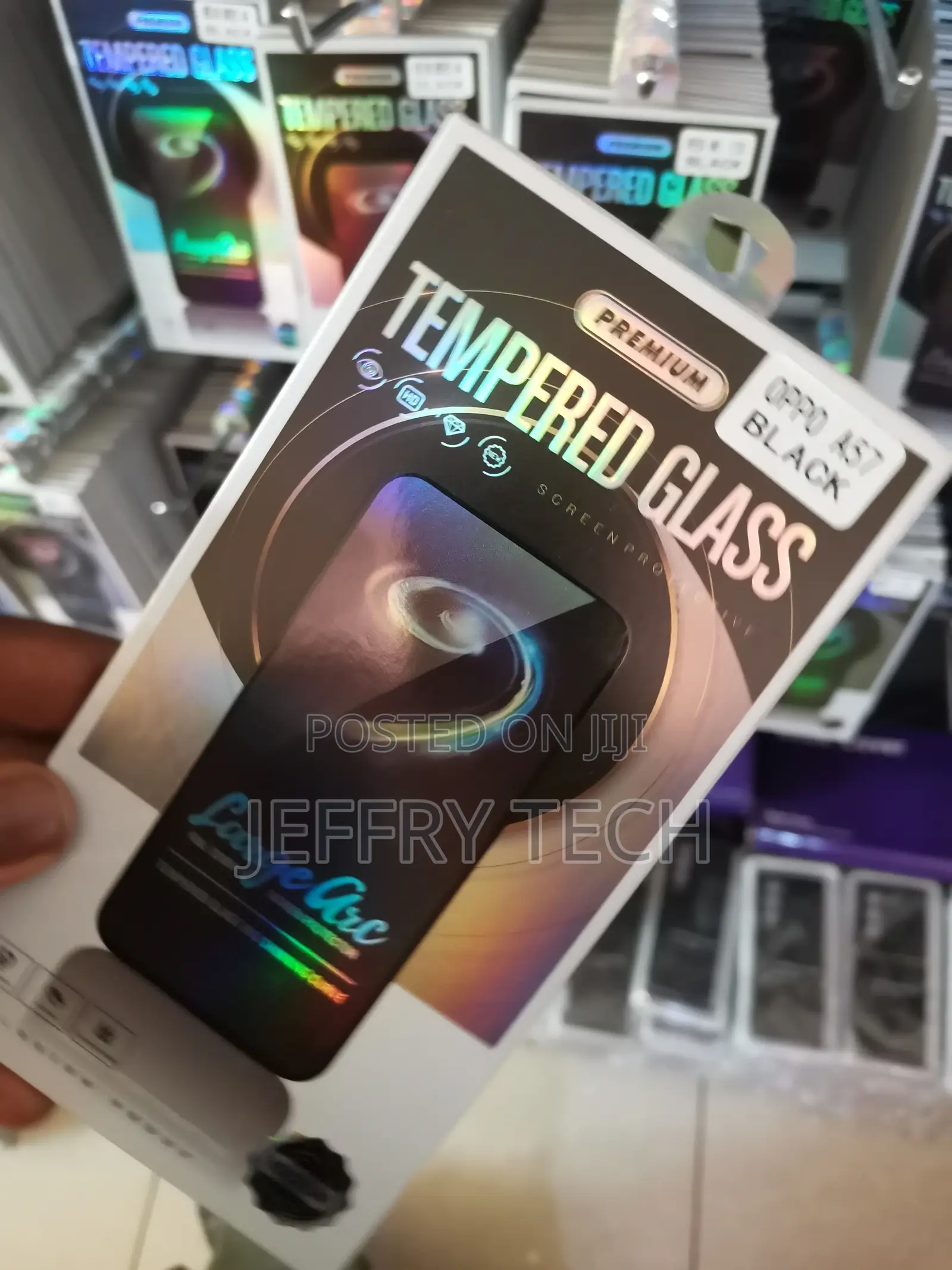 Bukket Privacy Tempered Glass Guard Protector for Oppo A57