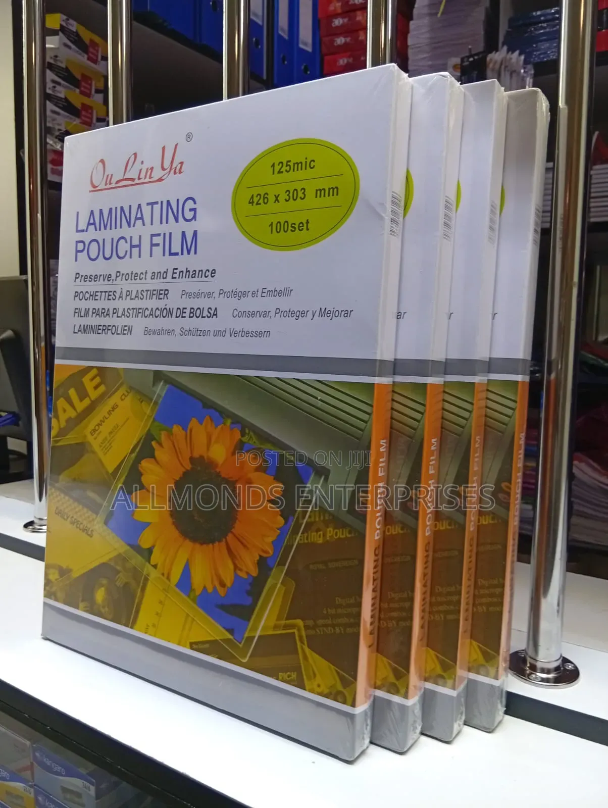 A3 Laminating Pouches Film(Chetak)- Ream of 100pcs