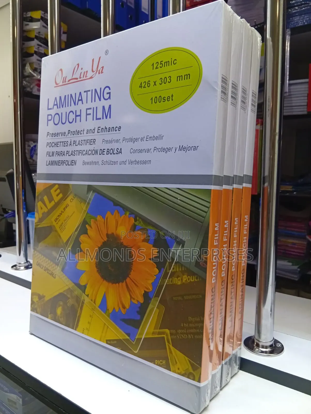 A3 Laminating Pouches Film(Chetak)- Ream of 100pcs
