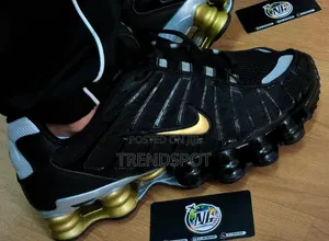 Nike Shox Tl Black Gold 
Size 39_45.
Price *Ksh3800*Quality