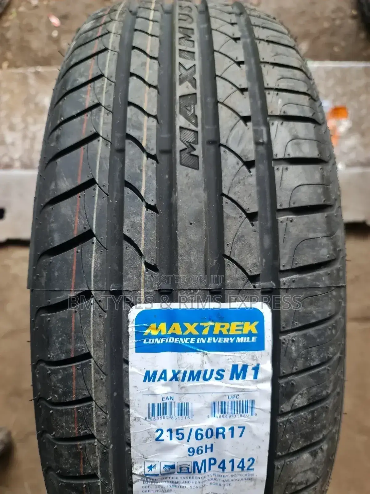 215 /60 R17 Maxtrek Tyres (New Technology)
