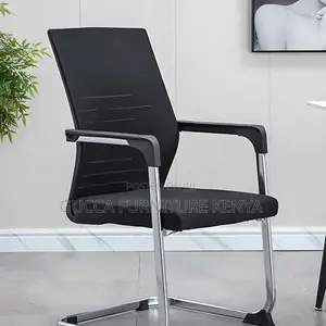 Office Chairs:Fixed Grey Mesh Executive Office Chair