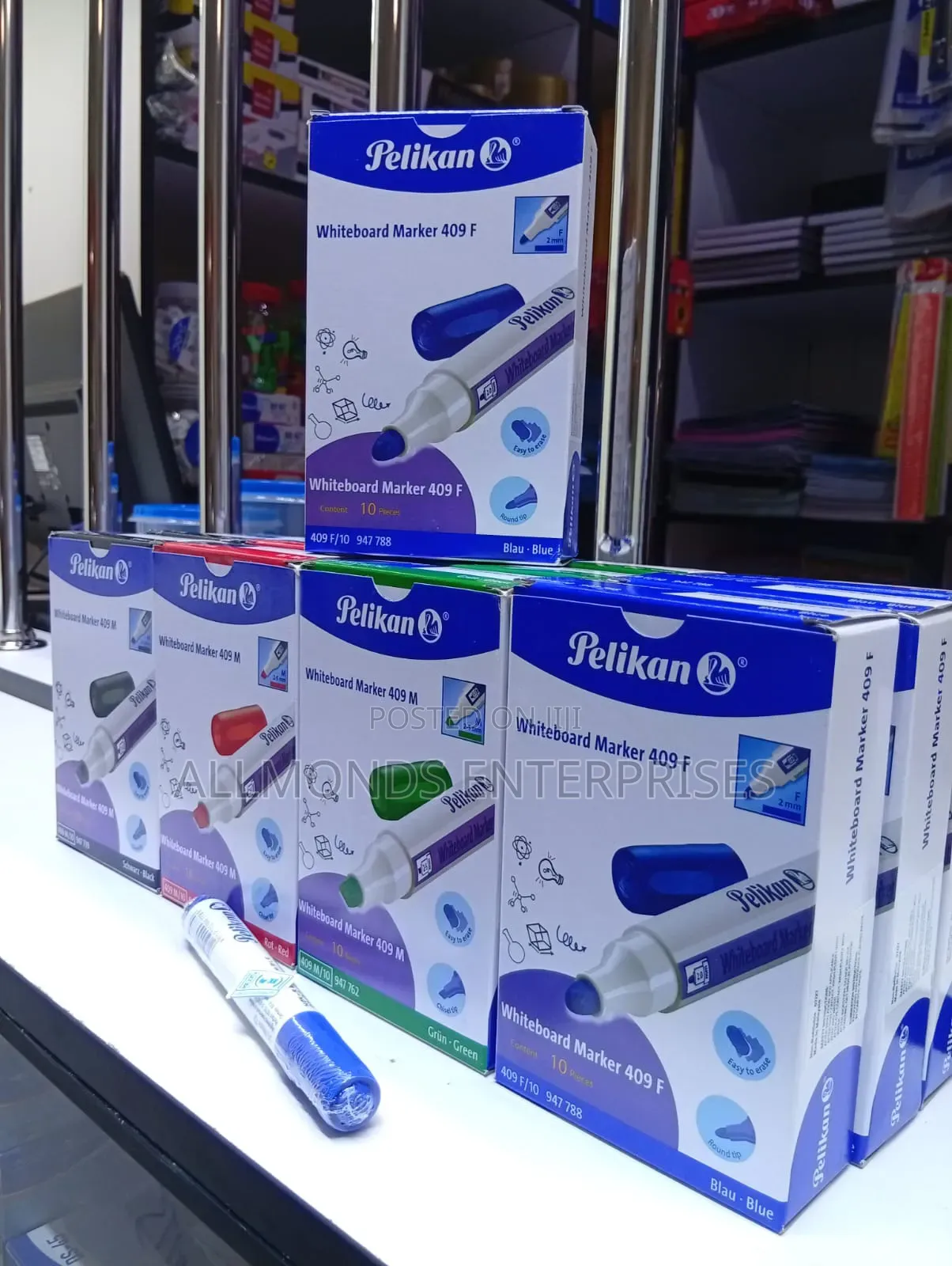 A Packet of Pelikan Whiteboard Marker Pen- 10 Pieces