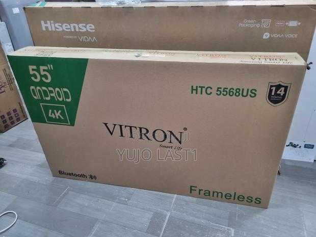Vitron 55 Inch Smart Android Led Tv Htc5568s - thumbnail 2