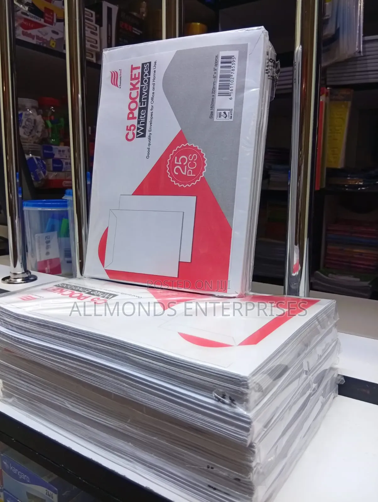 C5/A5 Pocket White Envelope (Economics)- 1piece