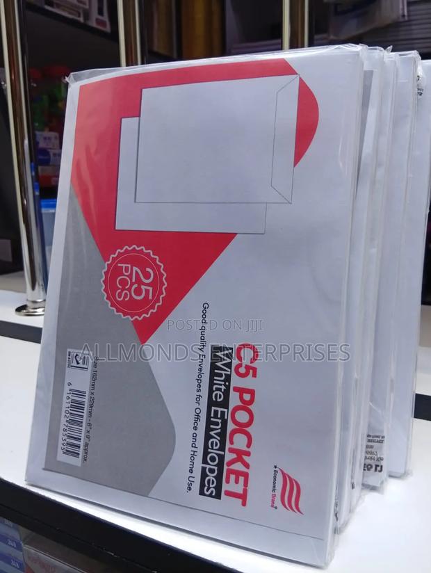 C5/A5 Pocket White Envelope (Economics)- 1piece - thumbnail 7