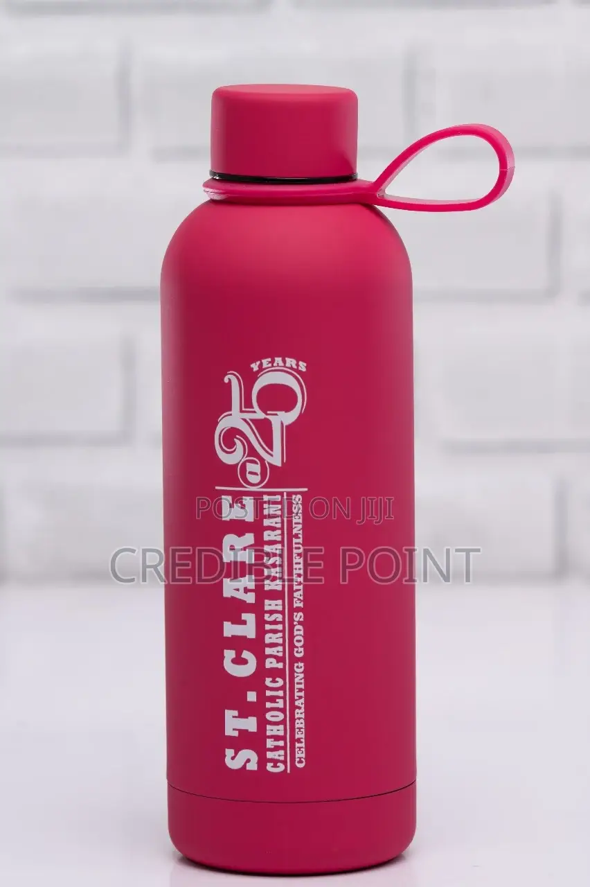 Pink Skin Feel Flask