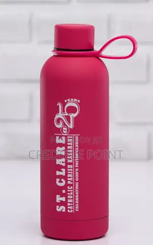 Pink Skin Feel Flask