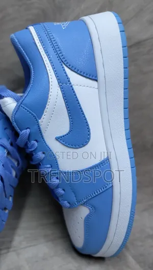 Blue White Jordan 1 Low Cut 
Size 37_____42.
Price *Ksh2350*