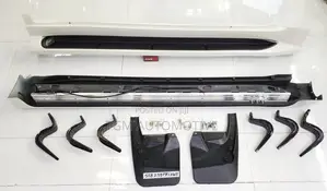 Side Step Prado Fj 150 2018 Lx Style With Led White