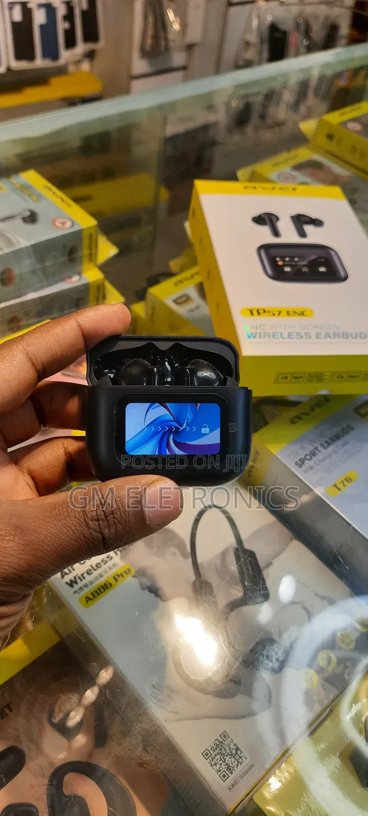 Awei Tp 57 Enc With Led Touchscreen Earbuds
