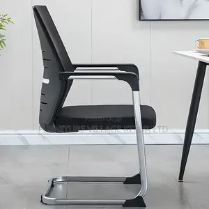 Office Chairs: Fixed Solid Back Mesh Office Chair