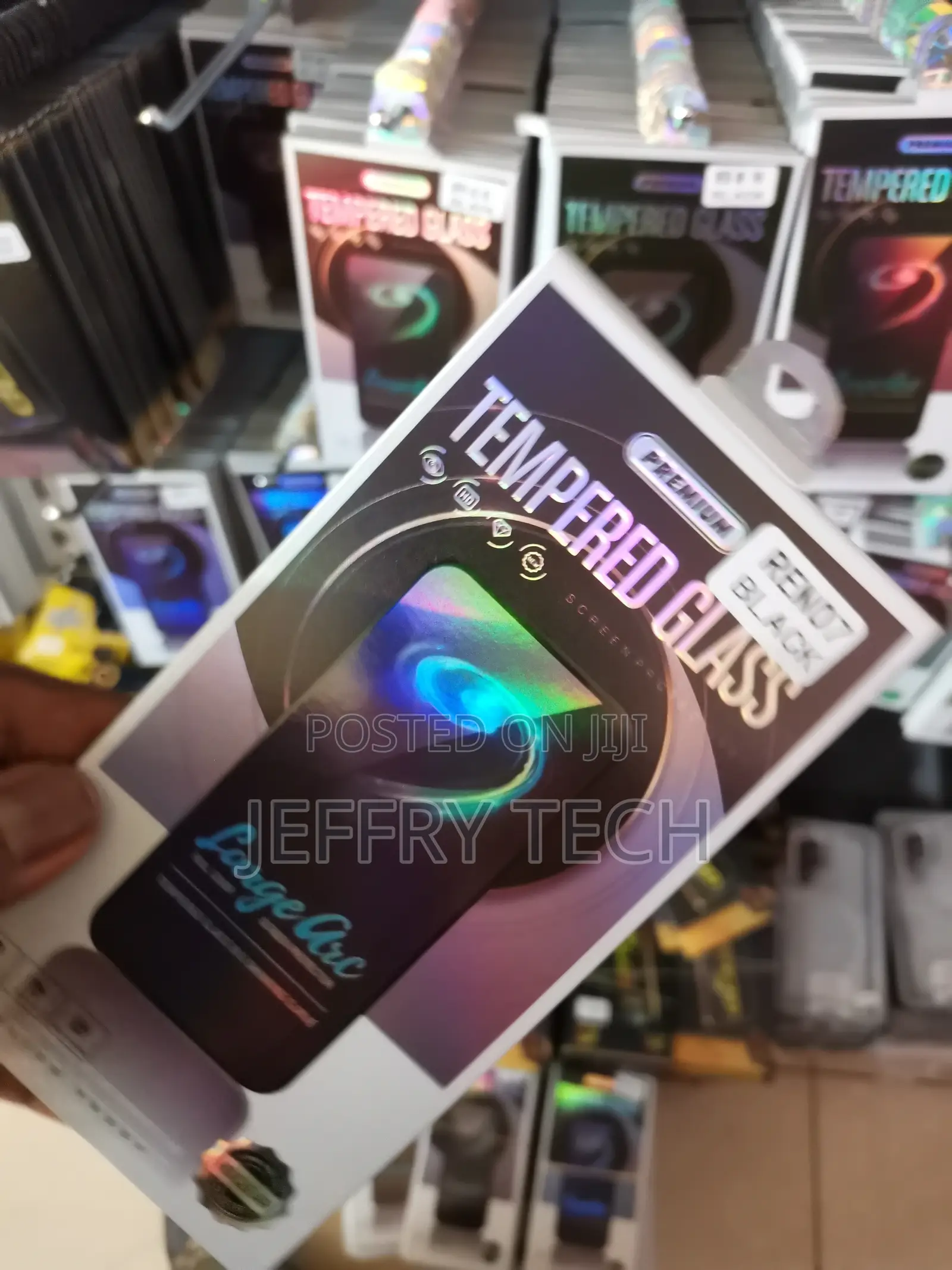 Mobilak Privacy Full Glass Screen Protector for Oppo Reno 6