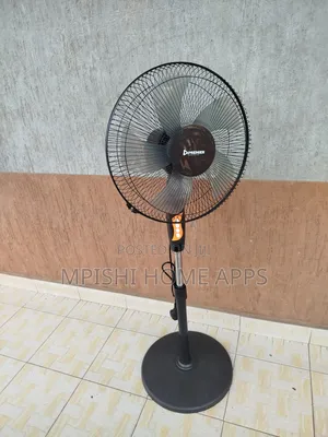 Premier 16-Inch Stand Fan With a Round Base