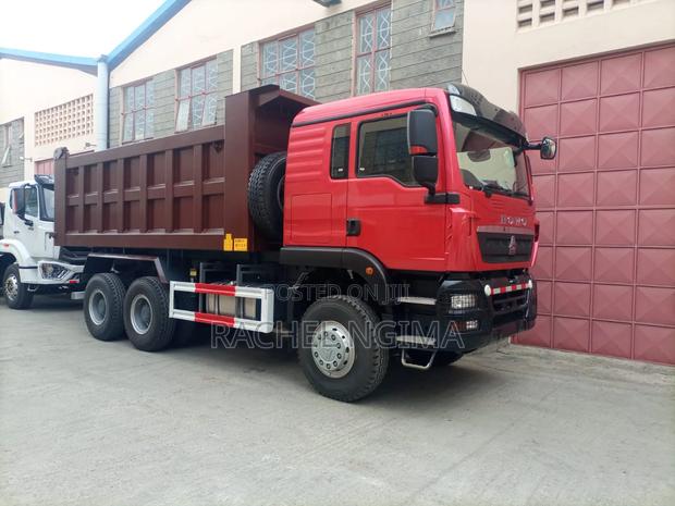 Howo Tx Tipper 336hp 2025 Red - main view