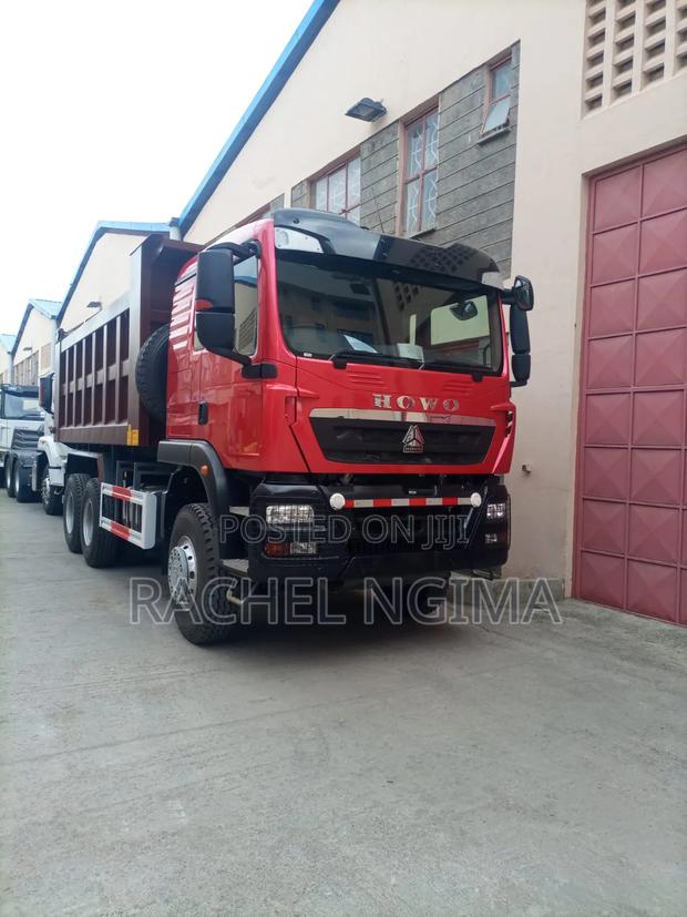 Howo Tx Tipper 336hp 2025 Red - thumbnail 2